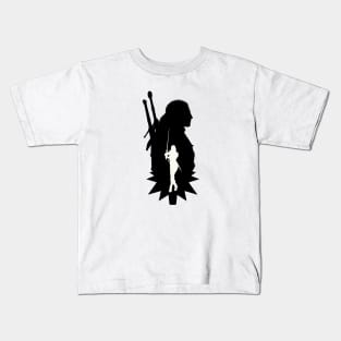 Geralt And Ciri Kids T-Shirt